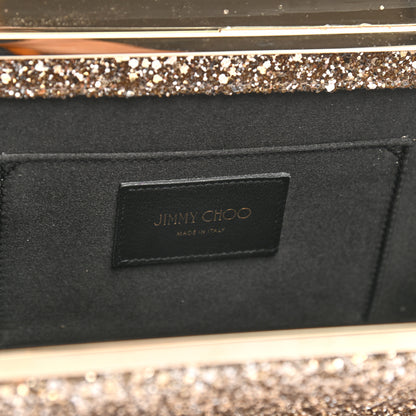 Jimmy Choo Glitter Clutch Gold 6 of 6