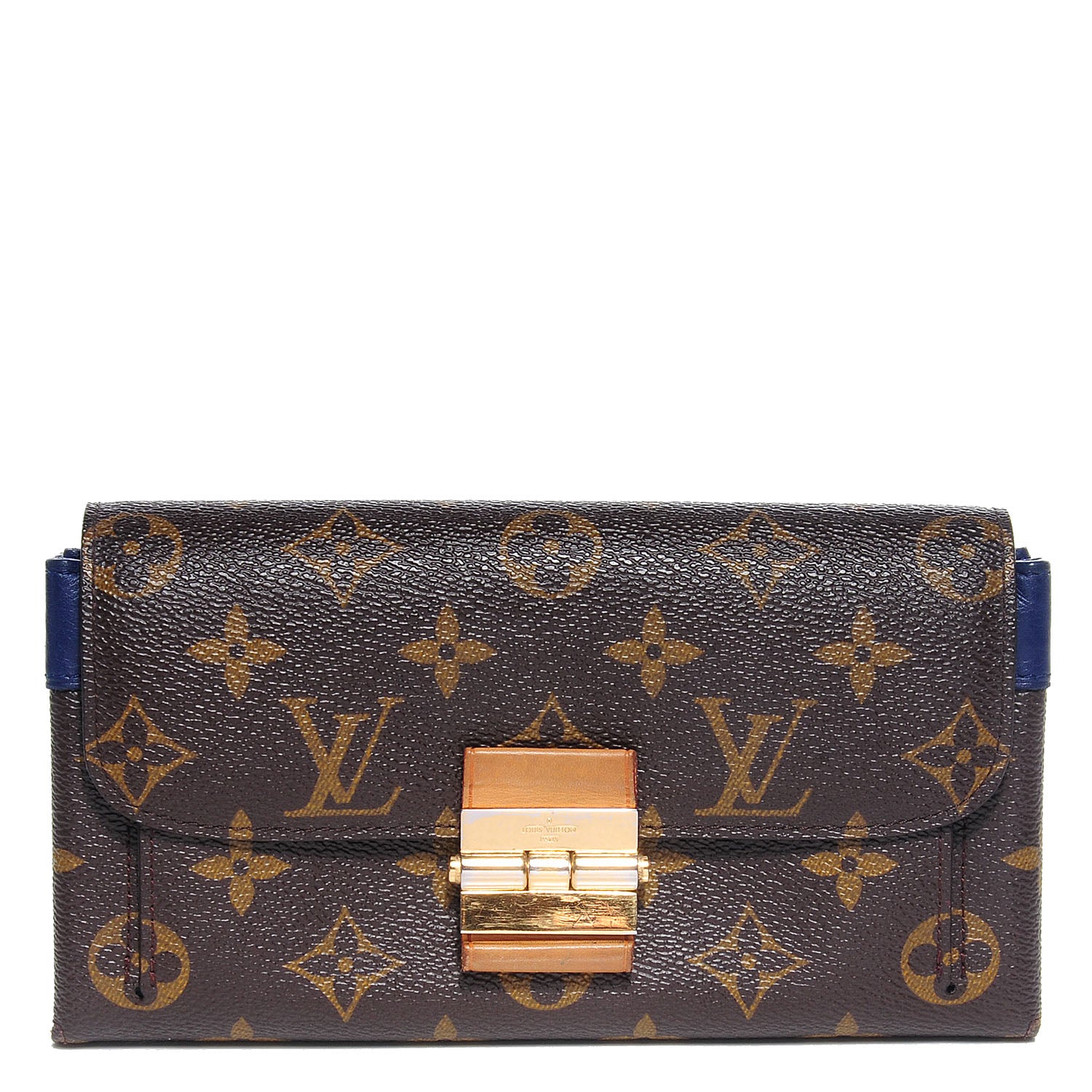 Louis Vuitton Monogram Elysee Wallet Blue 1 of 7