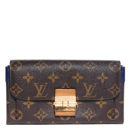Louis Vuitton Monogram Elysee Wallet Blue 1 of 7