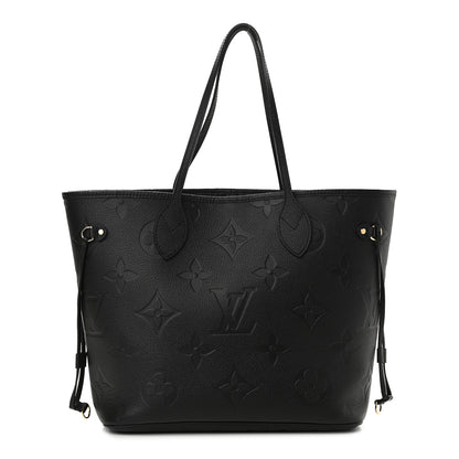 Louis Vuitton Empreinte Monogram Giant Neverfull MM Black 3 of 9