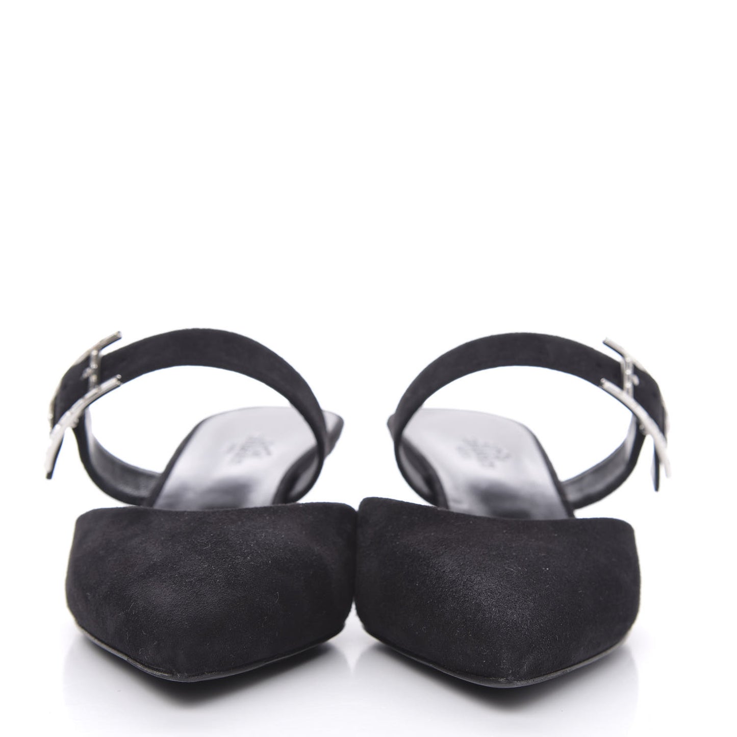 Suede Goatskin Blink Mule 37 Black