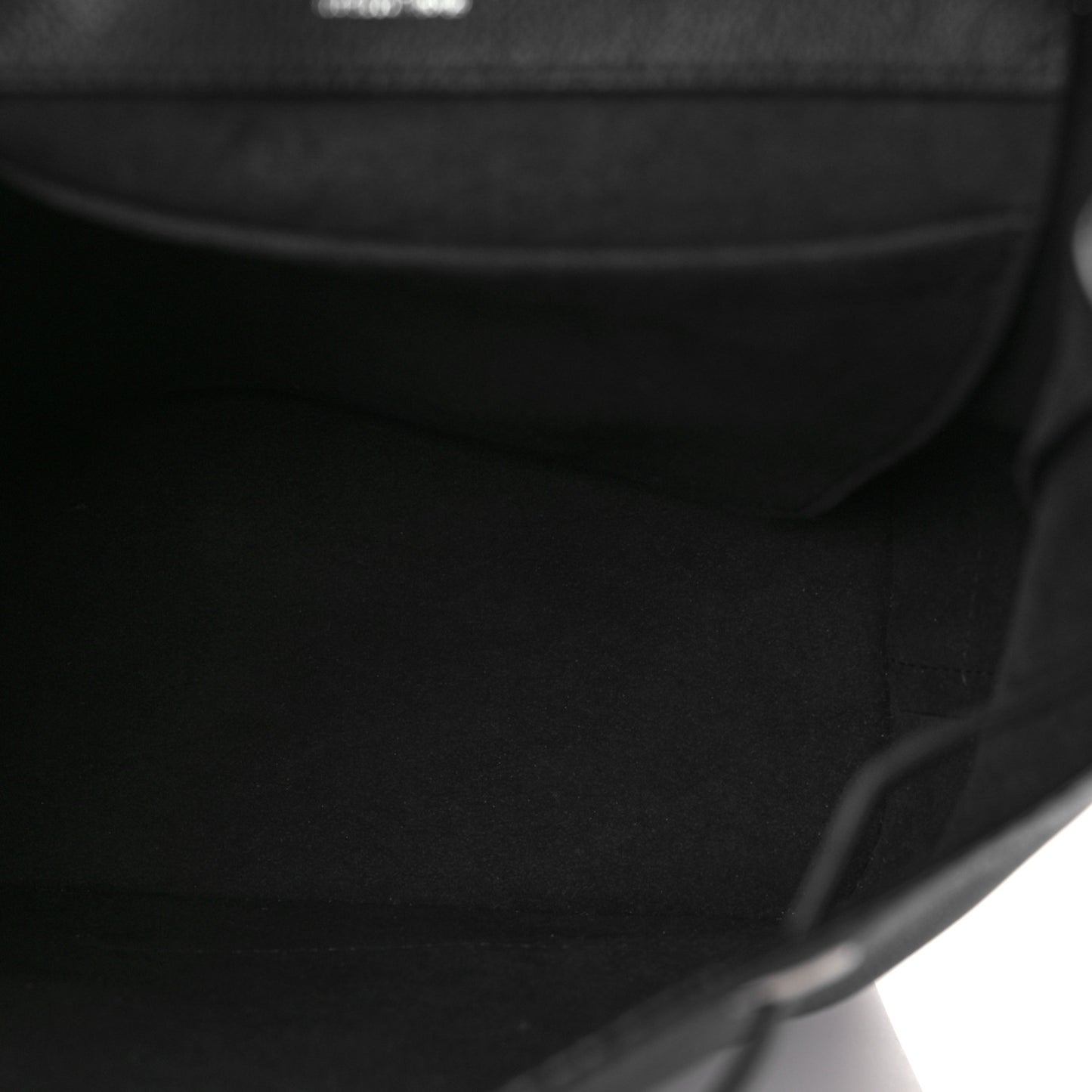Calfskin Lockme Backpack Black