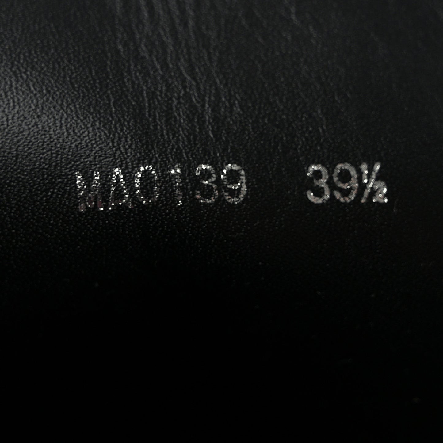 Suede Calfskin Monogram Calf Hair Laureate Platform Desert Boots 39.5 Black