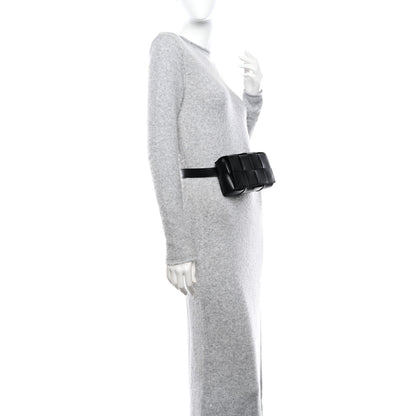 Bottega Veneta Nappa Maxi Intreccio The Belt Cassette Bag Black 2 of 9