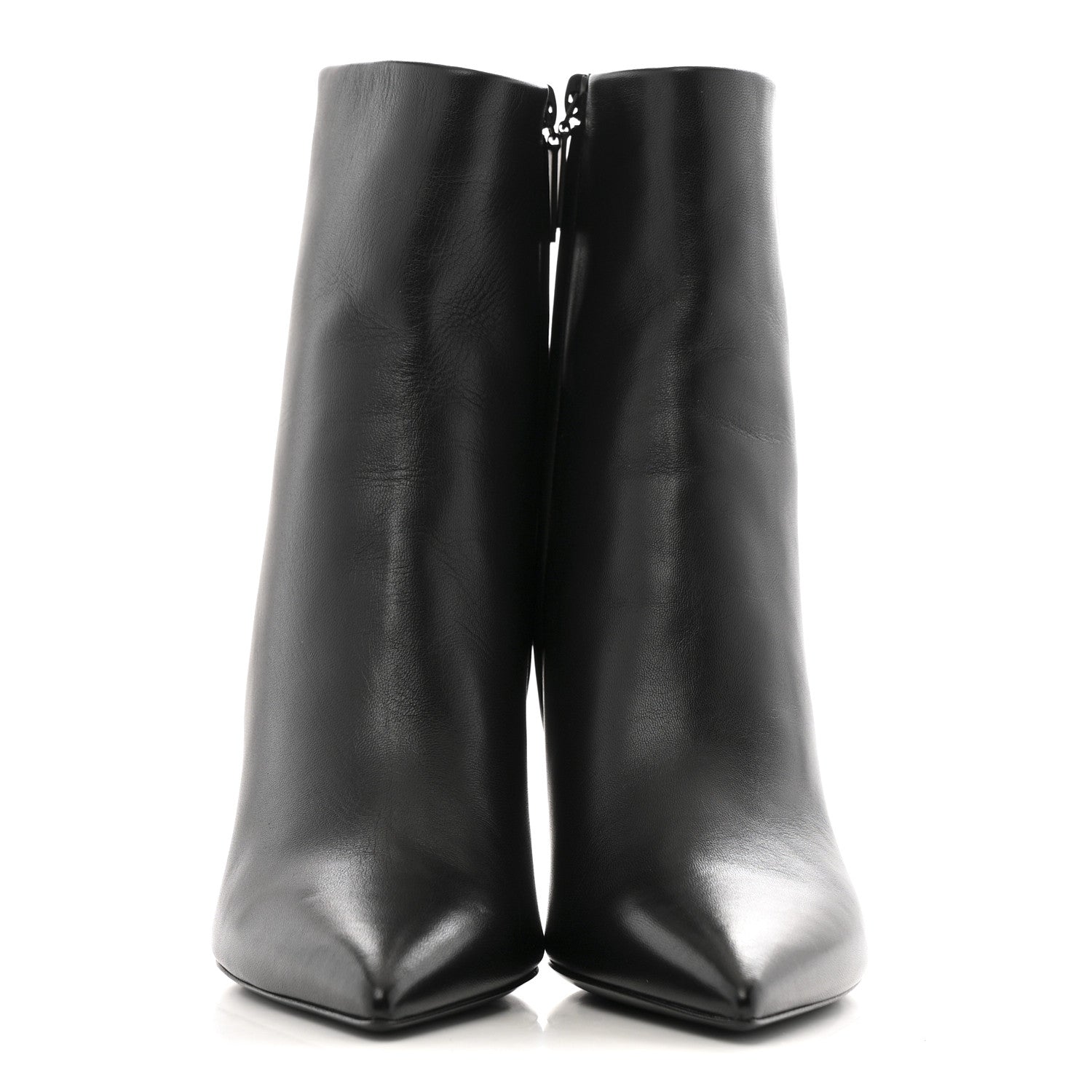Saint Laurent Nappa Vendome Opyum 85 Ankle Boots 39 Black 3 of 10