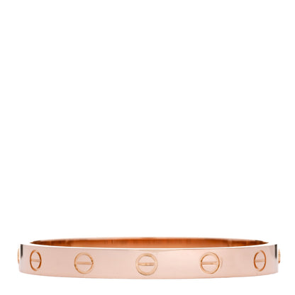 Cartier 18K Pink Gold LOVE Bracelet 15 2 of 9