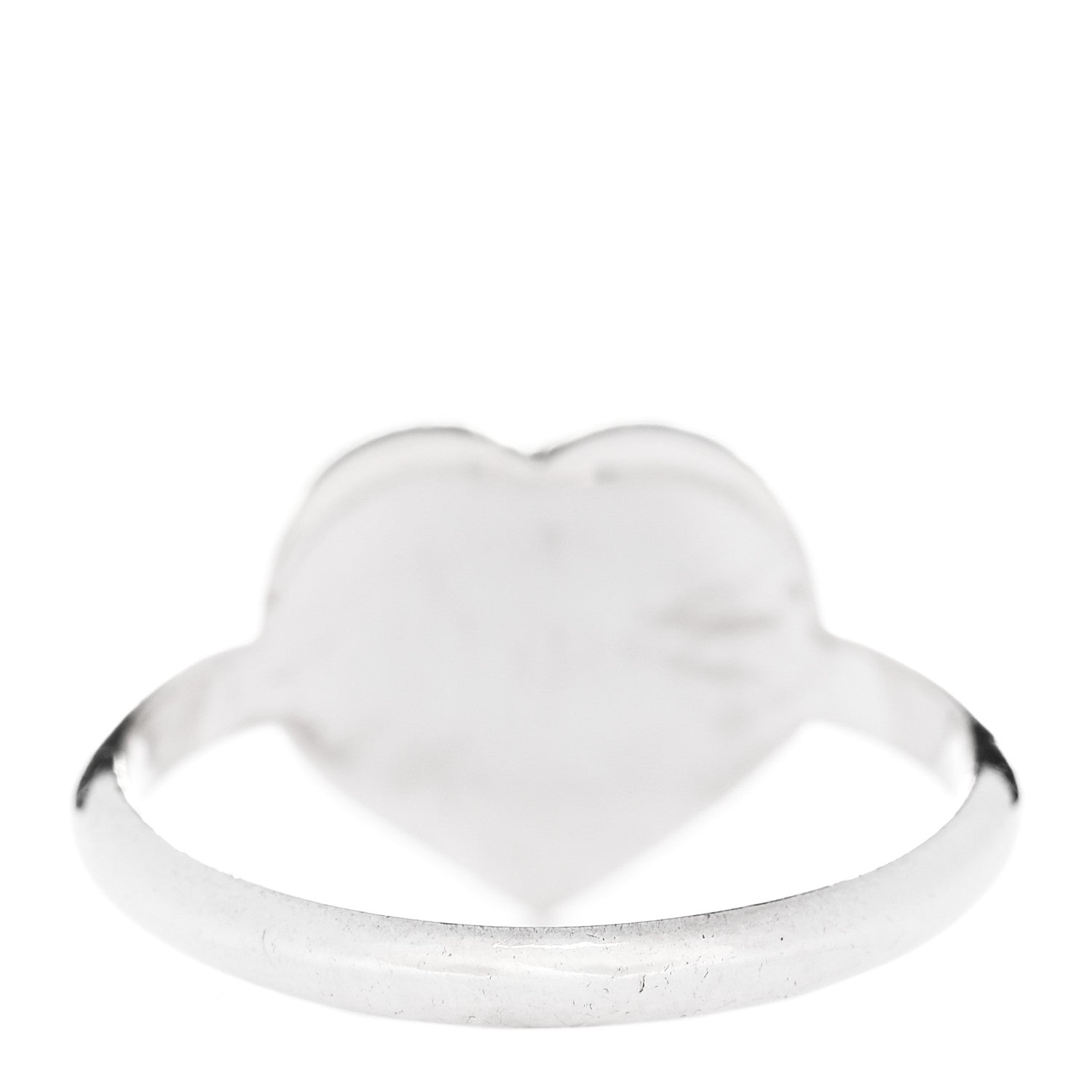Tiffany Sterling Silver Return to Tiffany Heart Ring 56 7.5 2 of 5