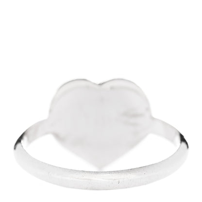Tiffany Sterling Silver Return to Tiffany Heart Ring 56 7.5 2 of 5