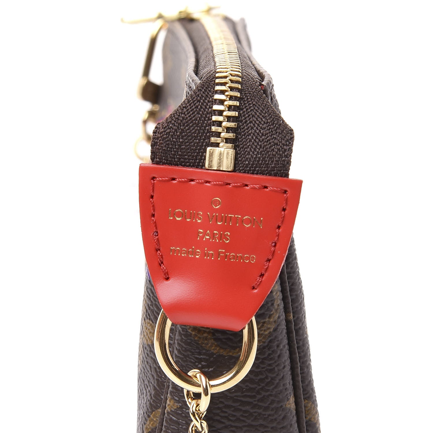 Louis Vuitton Monogram 2020 Christmas Animation Bumper Cars Mini Pochette Accessories Coquelicot 7 of 10