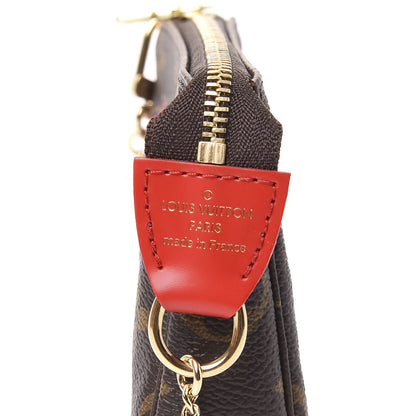 Louis Vuitton Monogram 2020 Christmas Animation Bumper Cars Mini Pochette Accessories Coquelicot 7 of 10