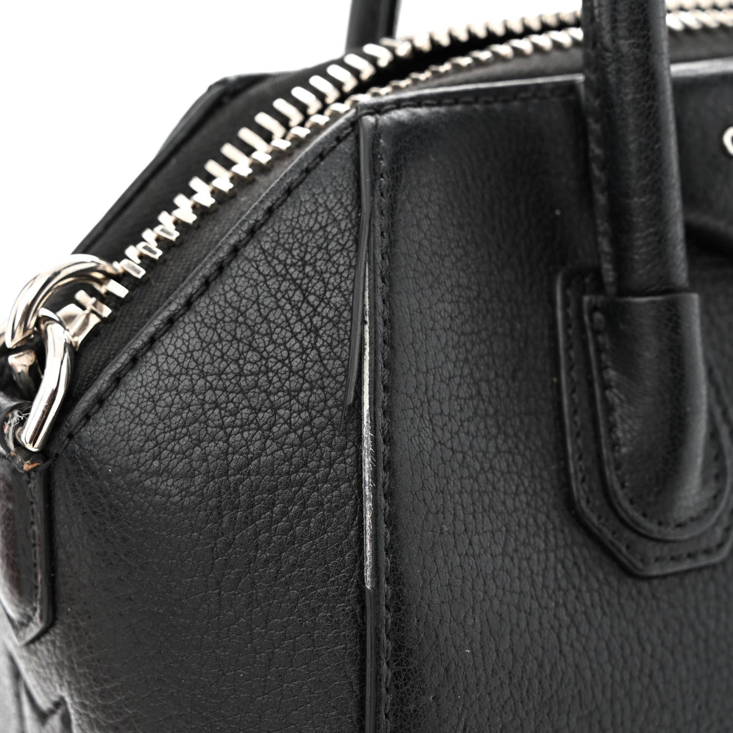 Sugar Goatskin Mini Antigona Black