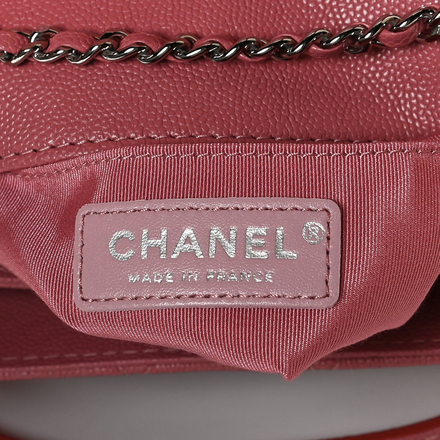 Caviar Quilted Small Urban Companion Flap Pink