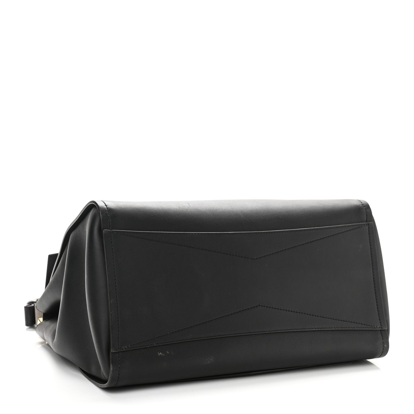 Calfskin Medium Mystic Shoulder Bag Black