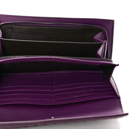 Bottega Veneta Nappa Intrecciato Continental Flap Wallet Peony 5 of 9