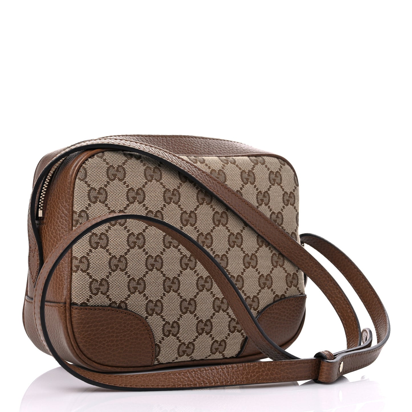 Monogram Mini Bree Messenger Bag Beige Tabacco
