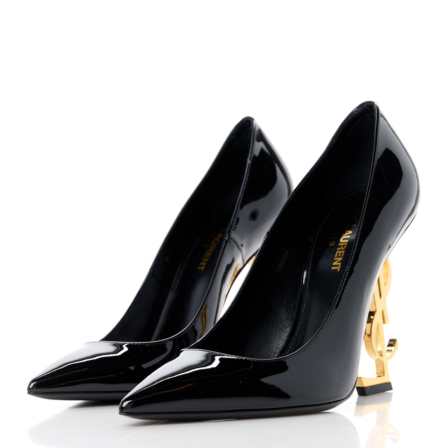 Patent Opyum 110 Pumps 37.5 Black Gold