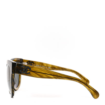 Chanel Acetate Butterfly Signature CC Sunglasses 5358-A 3 of 6