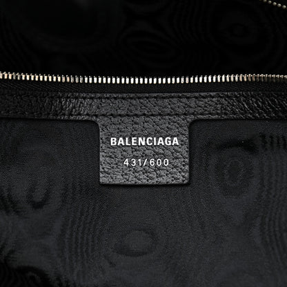 Gucci X BALENCIAGA BB Monogram Web Graffiti Medium Ophidia Shopping Tote Black 6 of 7