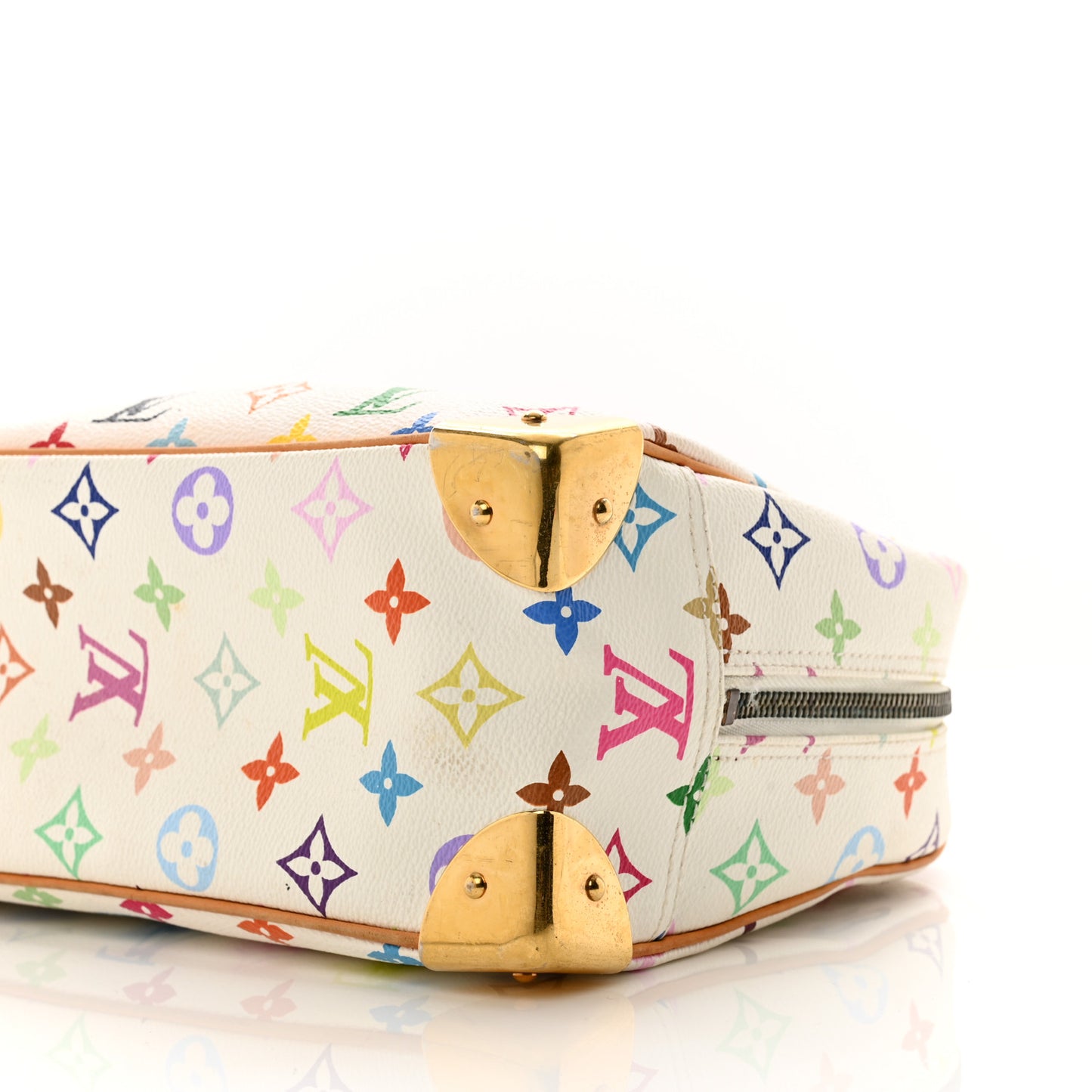 Monogram Multicolor Trouville White