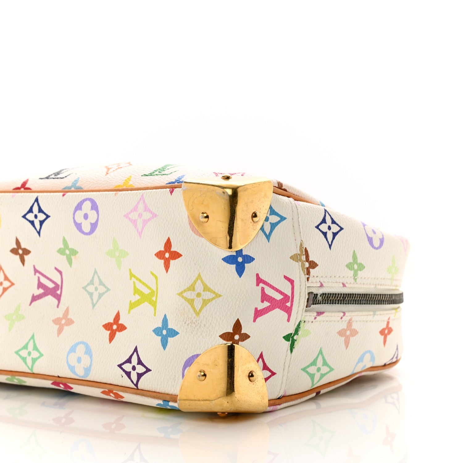Louis Vuitton Monogram Multicolor Trouville White 9 of 11