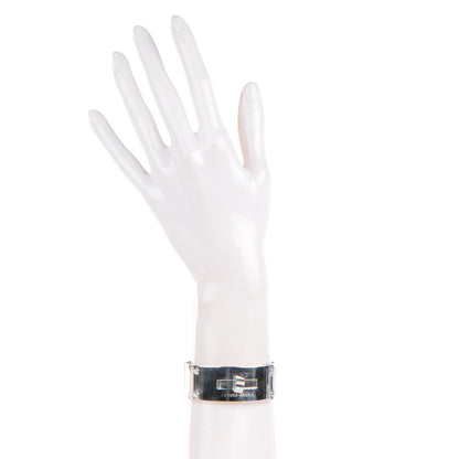 Hermes Sterling Silver Kelly MM Bracelet S 2 of 7