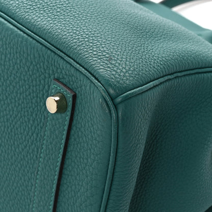 Hermes Togo BIRKIN 35 Malachite 11 of 16