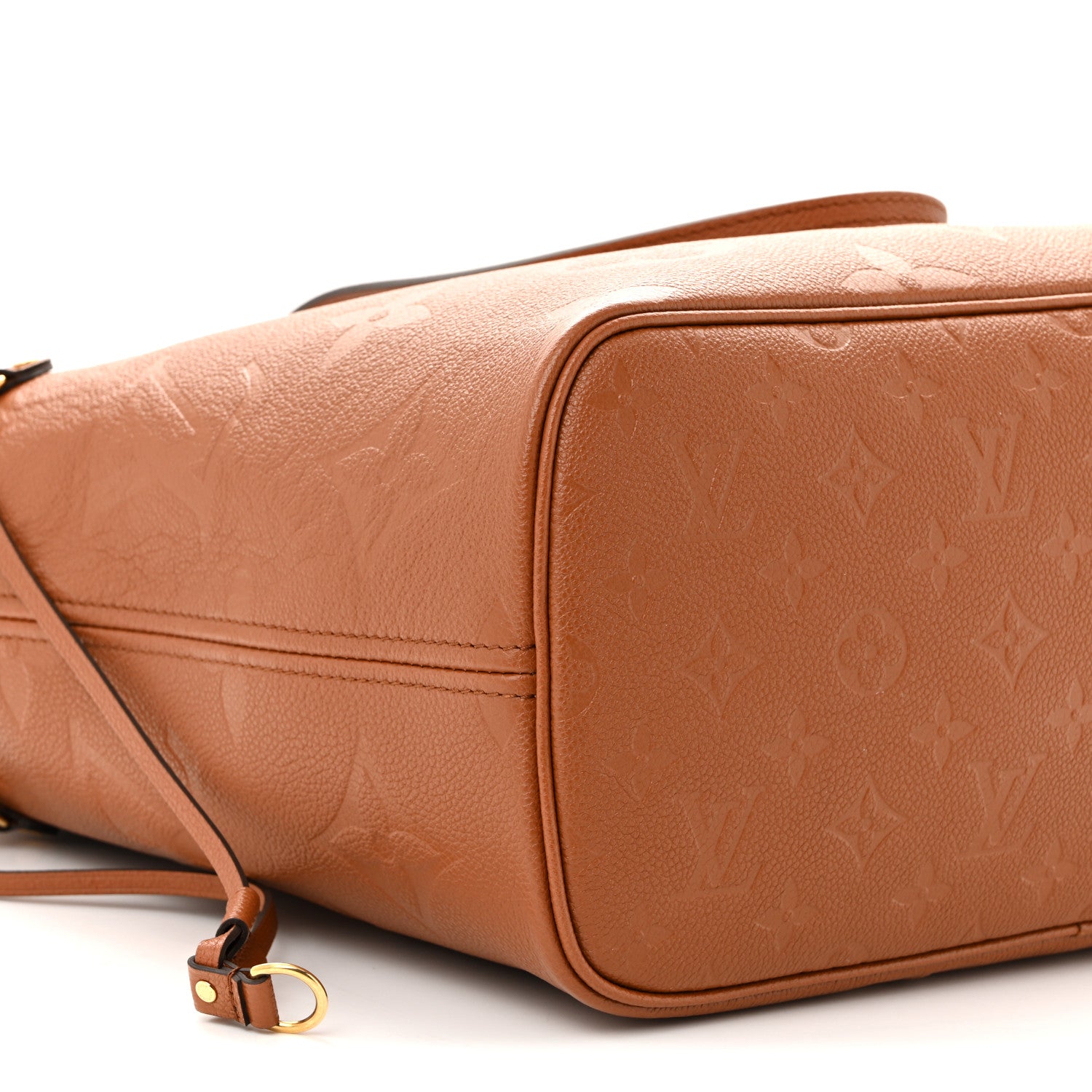 Louis Vuitton Empreinte Monogram Giant Neverfull MM Cognac 9 of 10