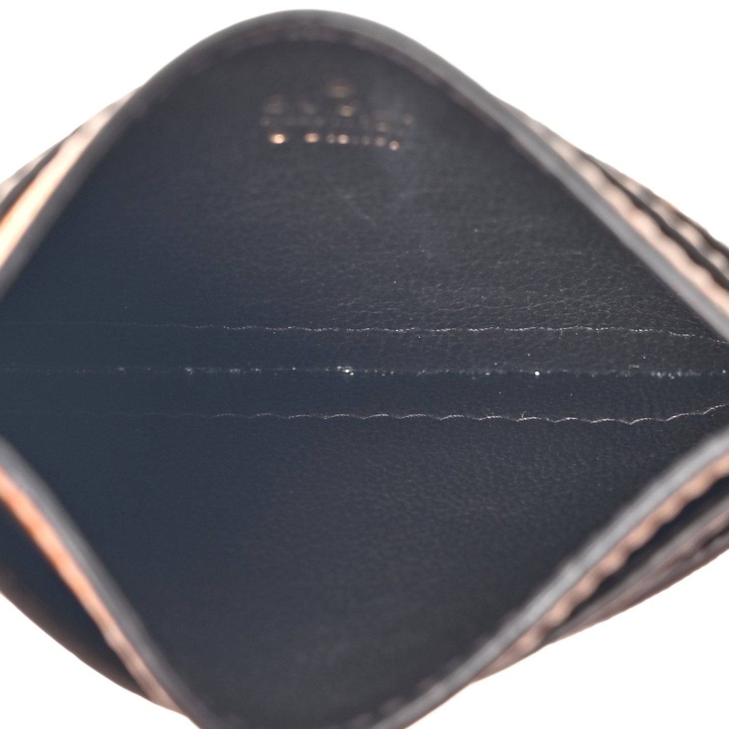 X DISNEY Mini Vintage GG Supreme Monogram Mickey Mouse Card Holder Beige Vintage Sun Oil