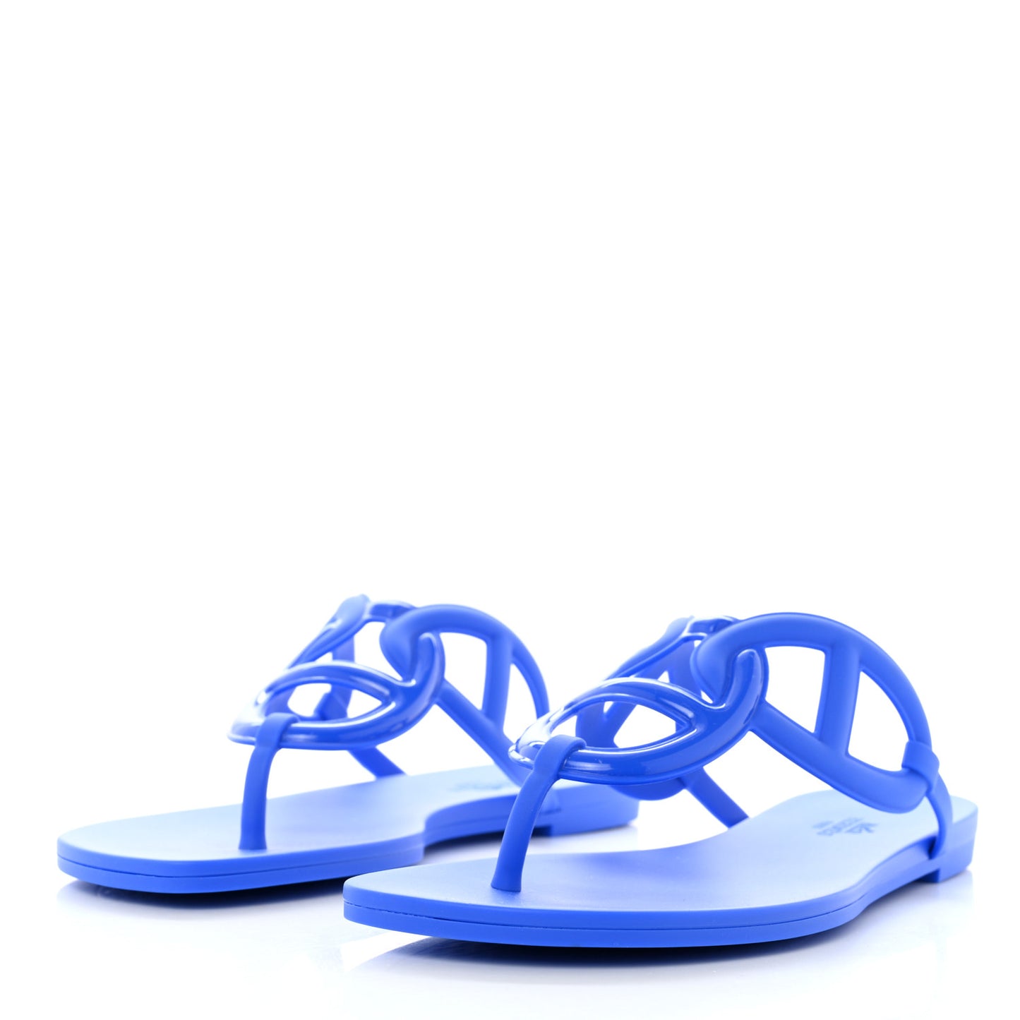 Rubber Womens Egerie Sandals 39 Bleu Outremer