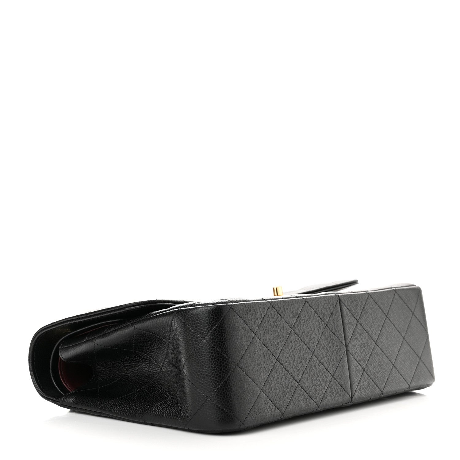 Chanel Caviar Quilted Jumbo Double Flap Black 4 of 11