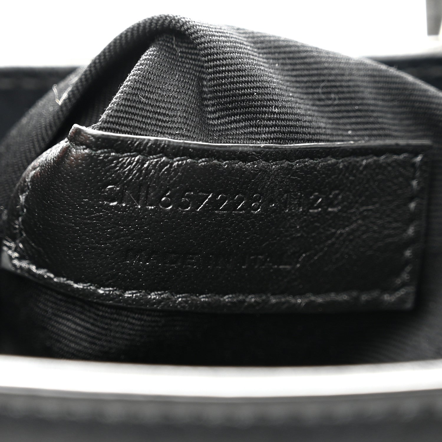 Saint Laurent Smooth Calfskin Le 5 A 7 Hobo Black 7 of 12