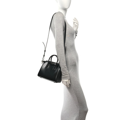 Givenchy Shiny Lord Calfskin Mini Antigona Black 2 of 10