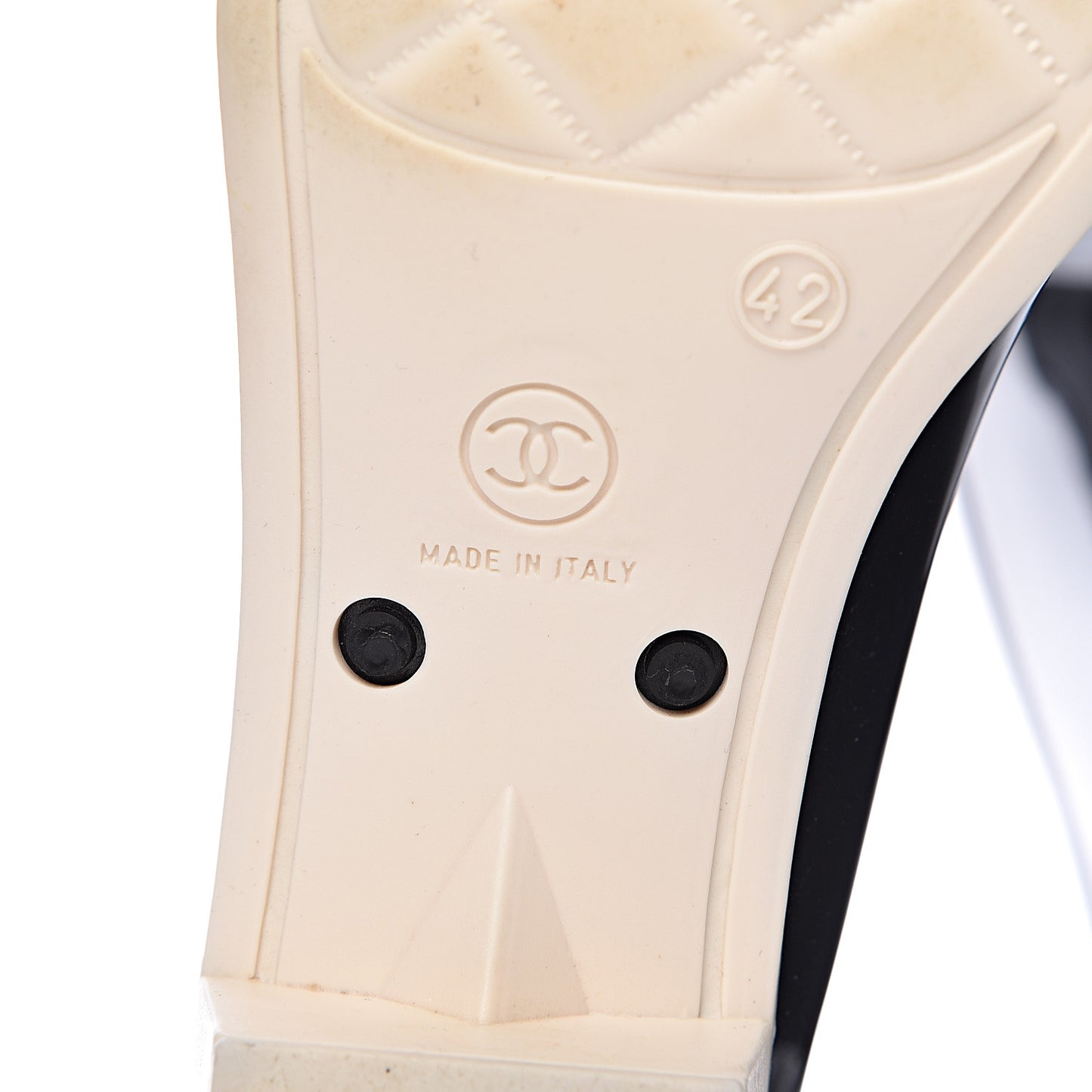 Rubber Camellia Rain Boots 42 Black