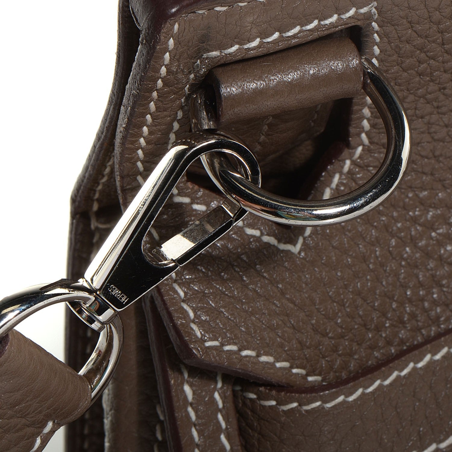 Hermes Taurillon Clemence Jypsiere 28 Etoupe 5 of 18