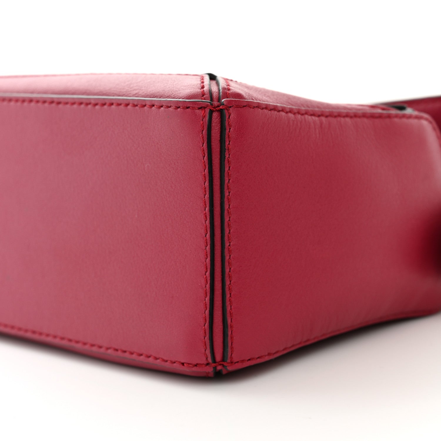 Loewe Calfskin Mini Puzzle Bag Raspberry 10 of 11
