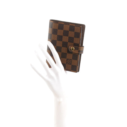 Louis Vuitton Damier Ebene Small Ring Agenda Cover 2 of 7