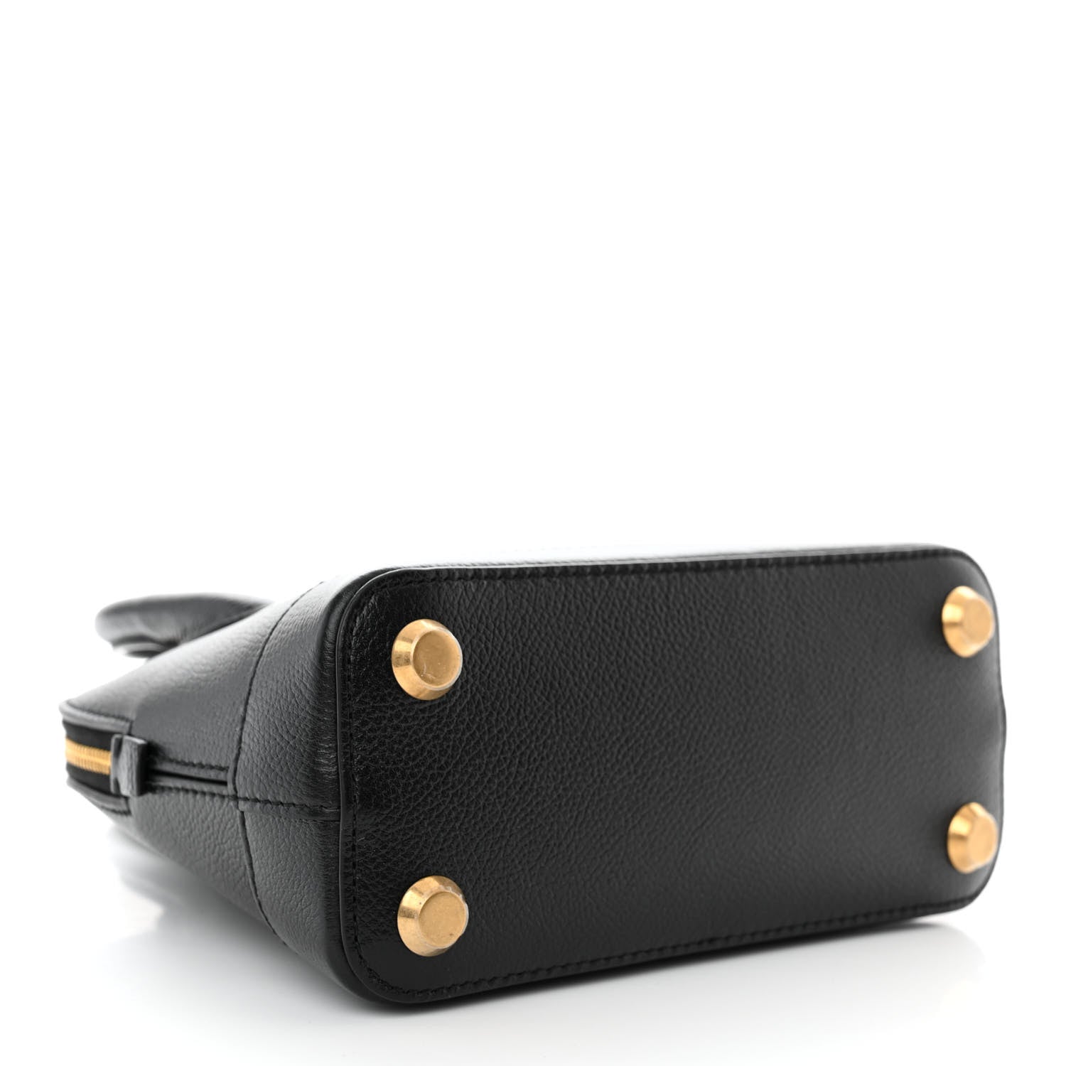 Balenciaga Grained Calfskin XXS Ville Top Handle Bag Black 4 of 11