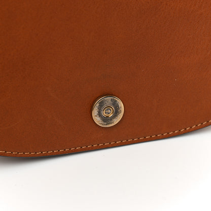 Chloe Calfskin Suede Medium Nile Bracelet Bag Caramel 11 of 12