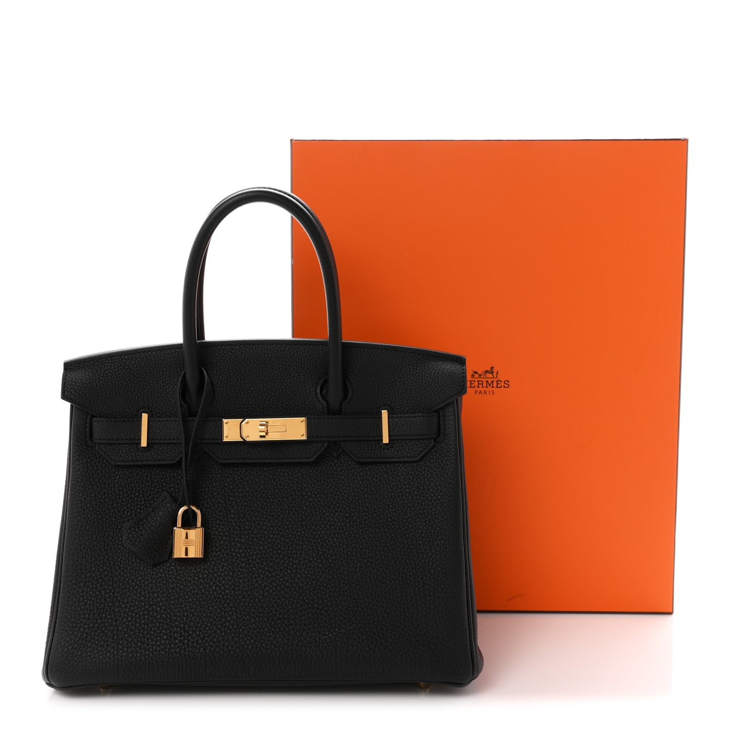 Togo Birkin 30 Black
