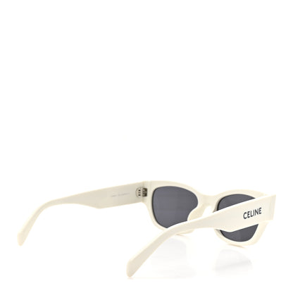 Celine Acetate Cat Eye Sunglasses CL 40197U White 4 of 7