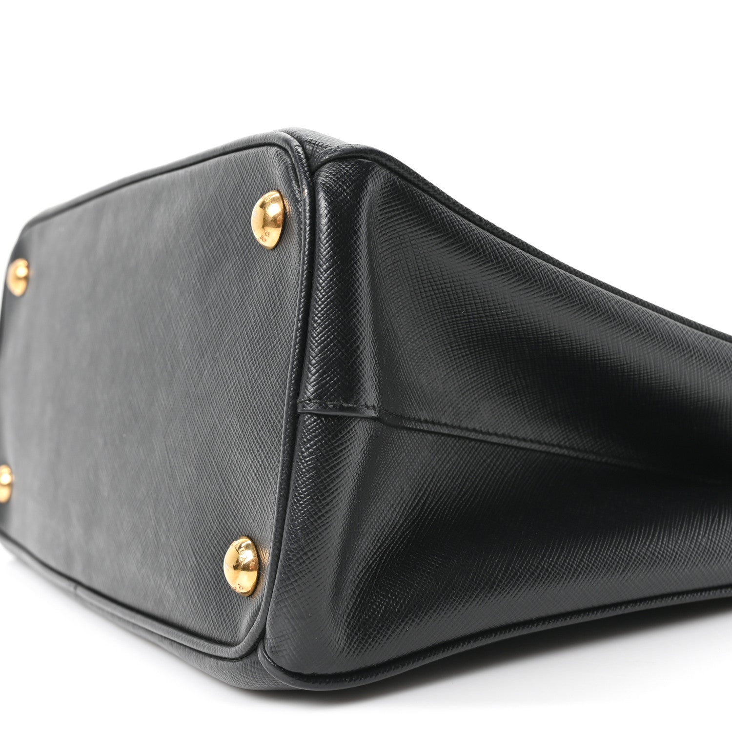 Prada Saffiano Small Galleria Double Zip Tote Black 9 of 9