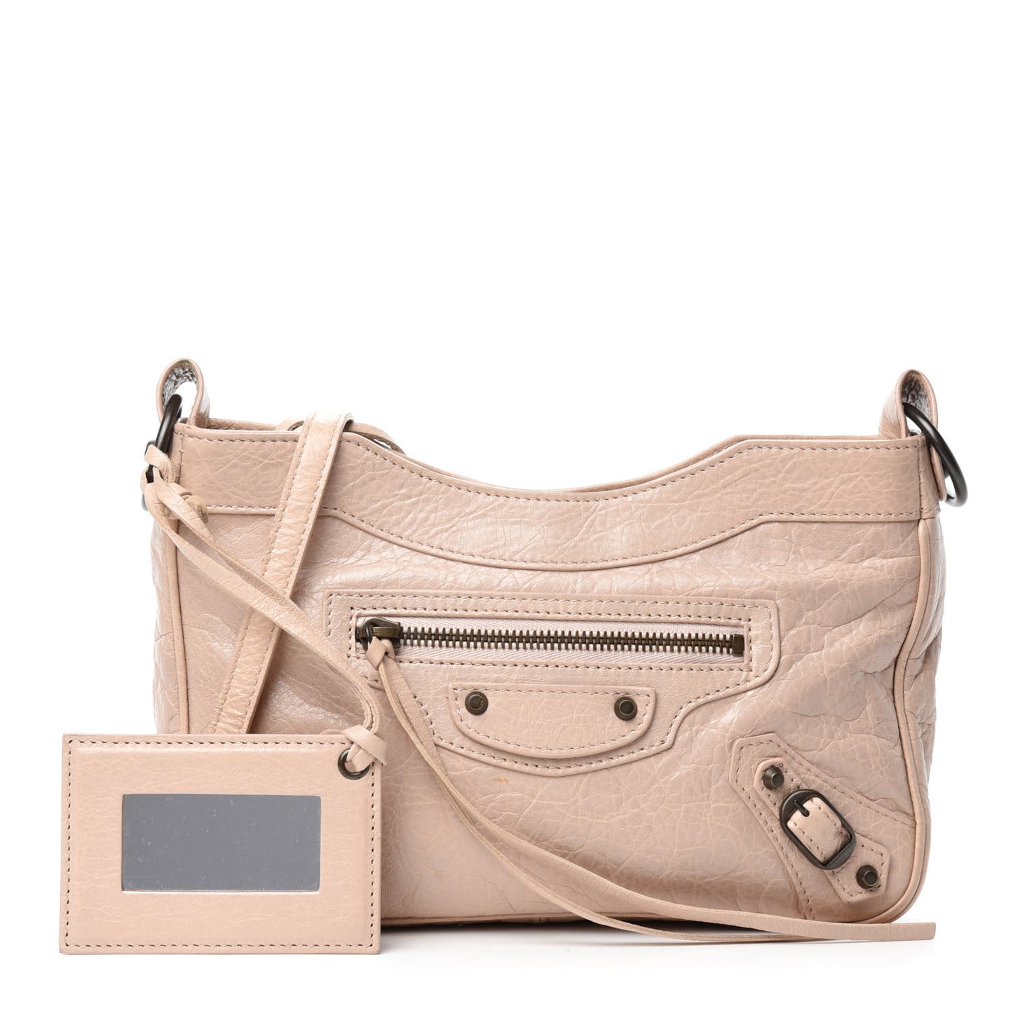 Agneau Classic Hardware Hip Rose Aubepine