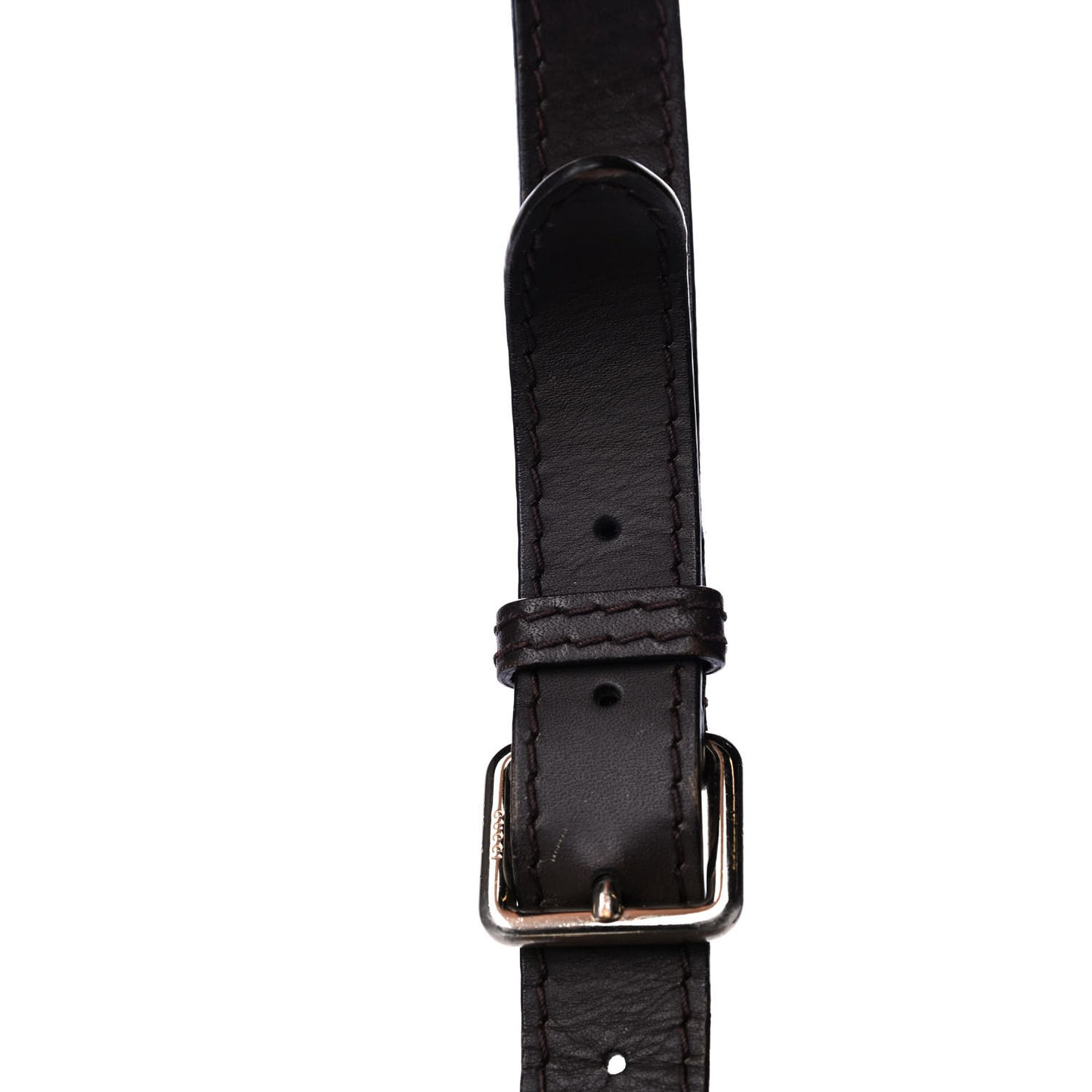 Monogram Vintage Web Medium Boston Dark Brown