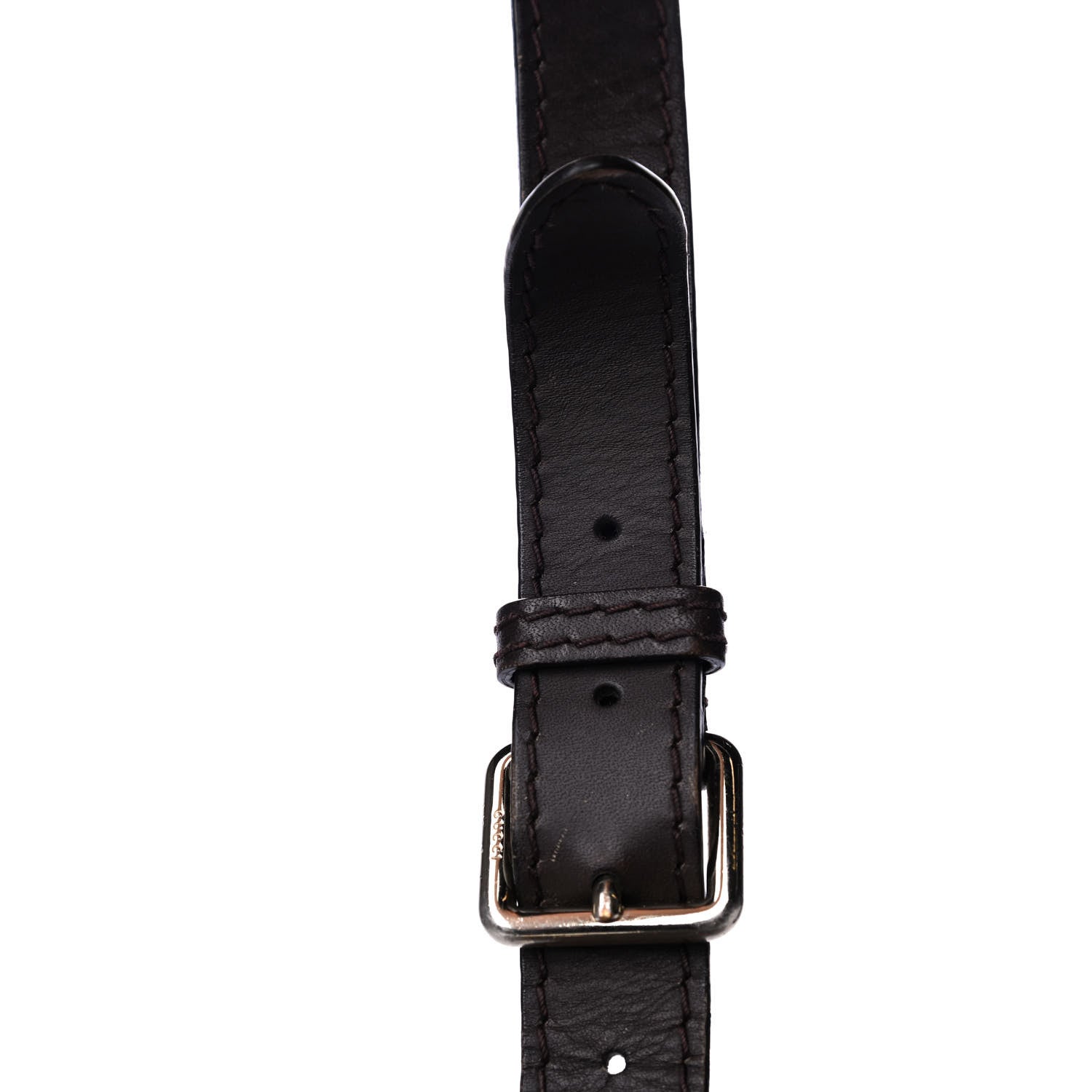 Gucci Monogram Vintage Web Medium Boston Dark Brown 7 of 11
