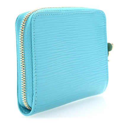 Louis Vuitton LV x TM Epi Zippy Coin Purse Kabira Blue 3 of 7