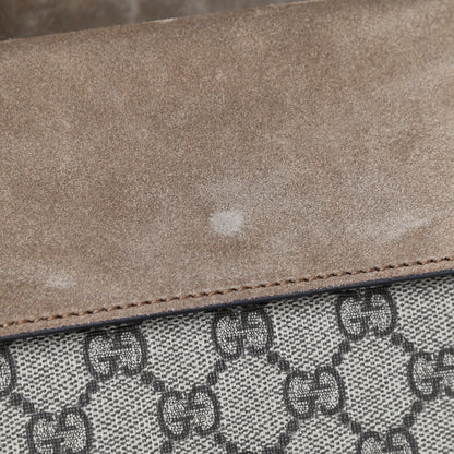 Gucci GG Supreme Monogram Mini Dionysus Shoulder Bag Taupe 10 of 10