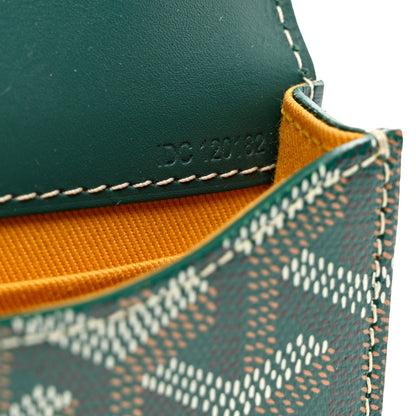 Goyard Goyardine Monte Carlo Bois Clutch Green 8 of 8