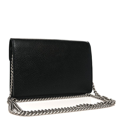 Gucci Calfskin Mini Dionysus Chain Wallet Black 3 of 10