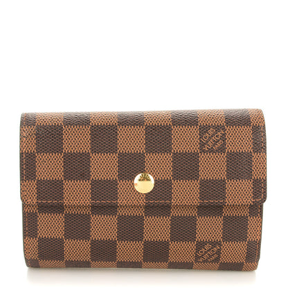 Louis Vuitton Damier Ebene Alexandra Wallet 1 of 8