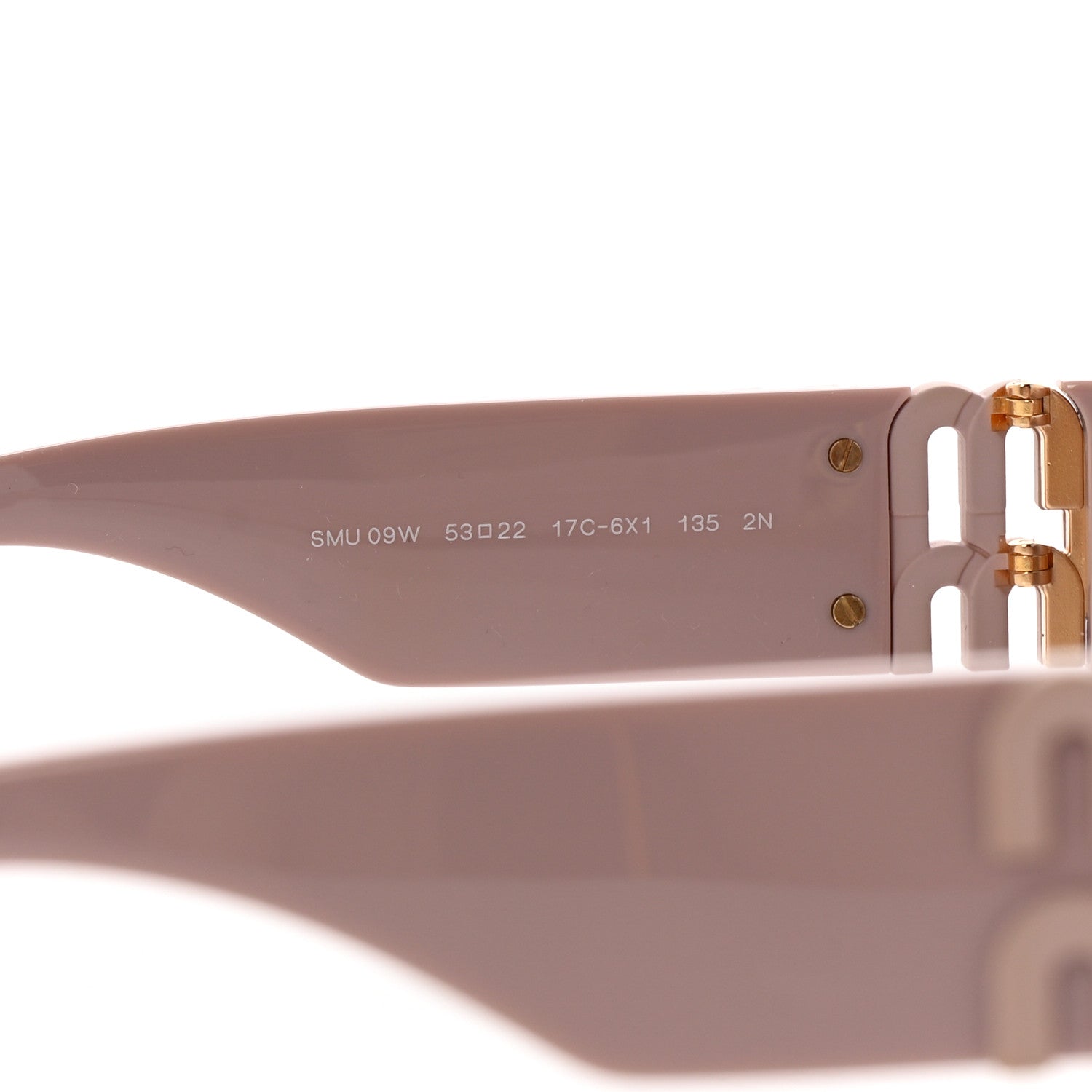 Miu Miu Acetate Miu Glimpse Sunglasses SMU 09W Pink 5 of 8
